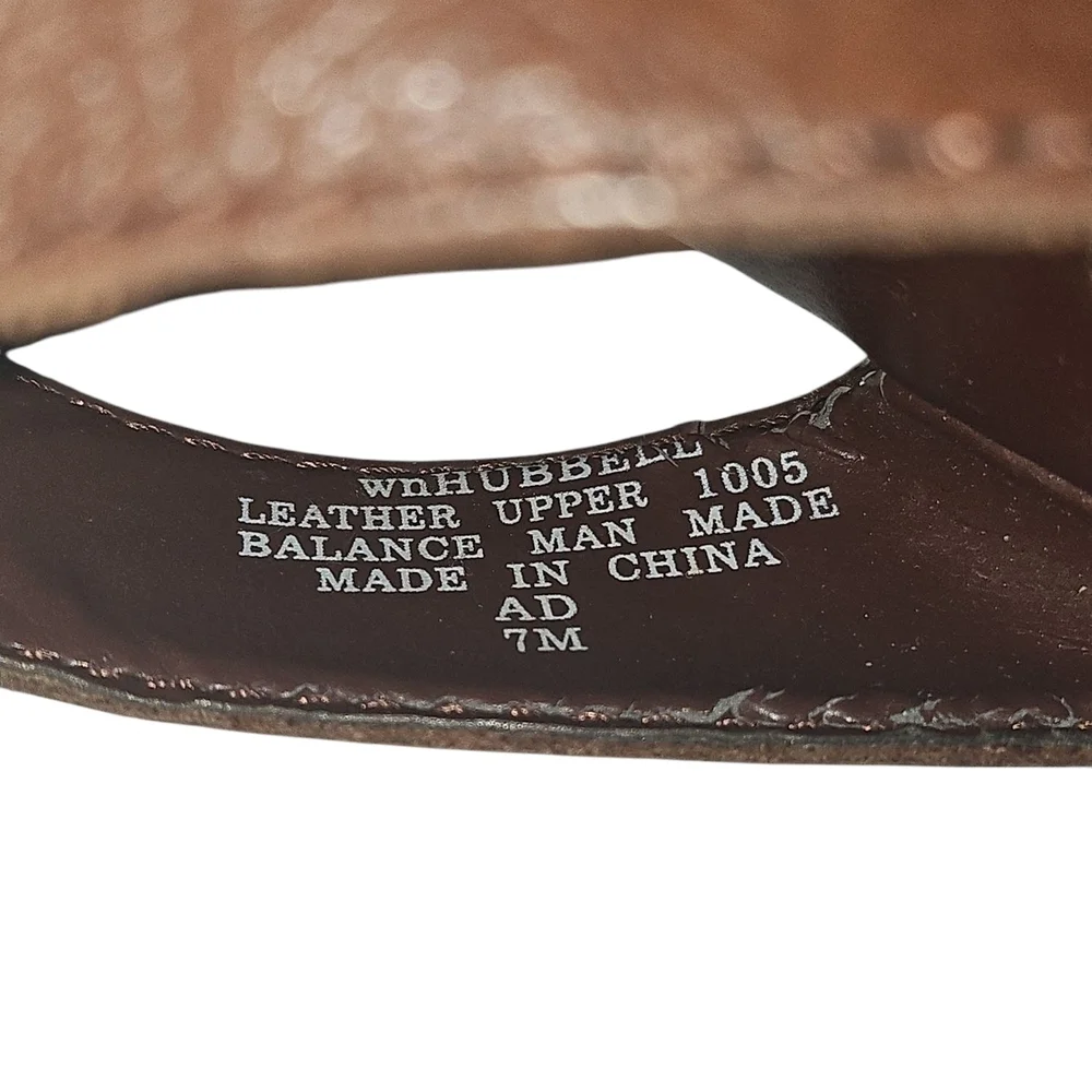 Nine West Brown Wedge Sandals